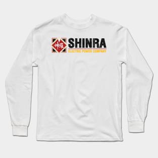 Shinra Electric Power Company (Variant) Long Sleeve T-Shirt